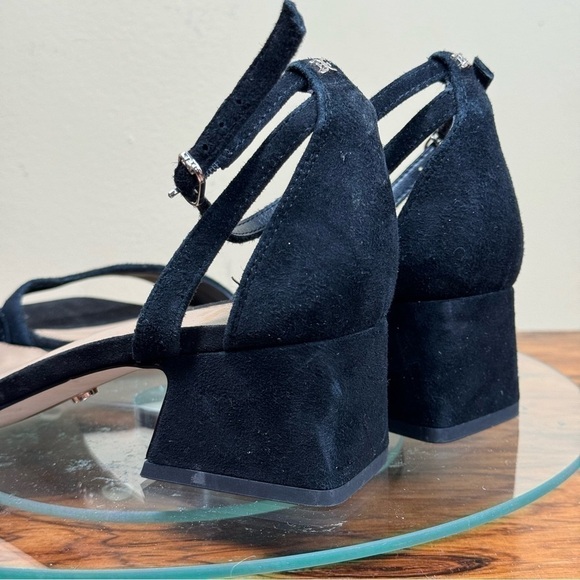 Sam Edelman Wilson Kitten Heel - Black Suede - 7.5 - Picture 11 of 15